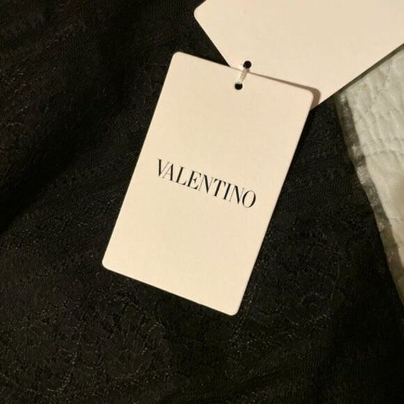 Valentino lace Tank top Black size 10 - Picture 5 of 6